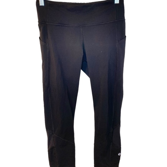 Lululemon Pace Rival Crop, Black, Size 6 - Picture 11 of 13